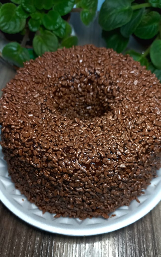 Bolo Redondo Brigadeiro