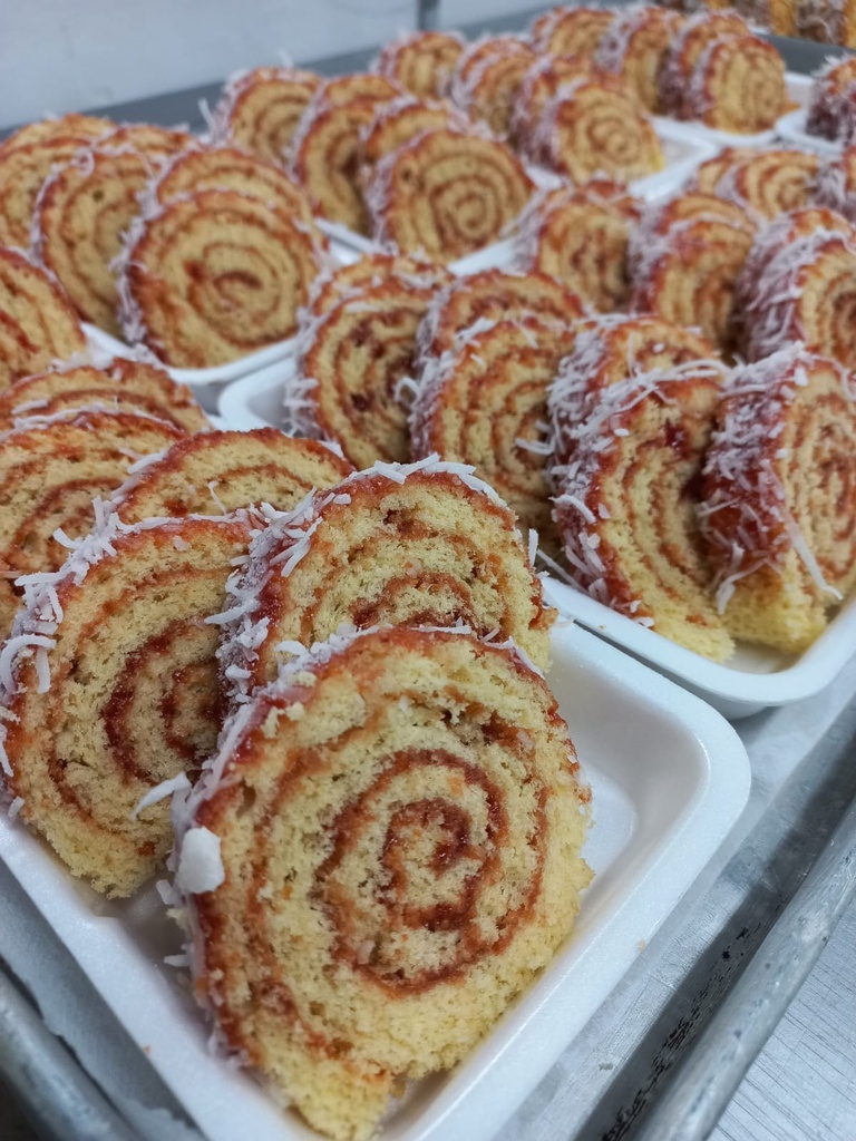 Rocambole Goiabada Bandeja 0,100 Kg