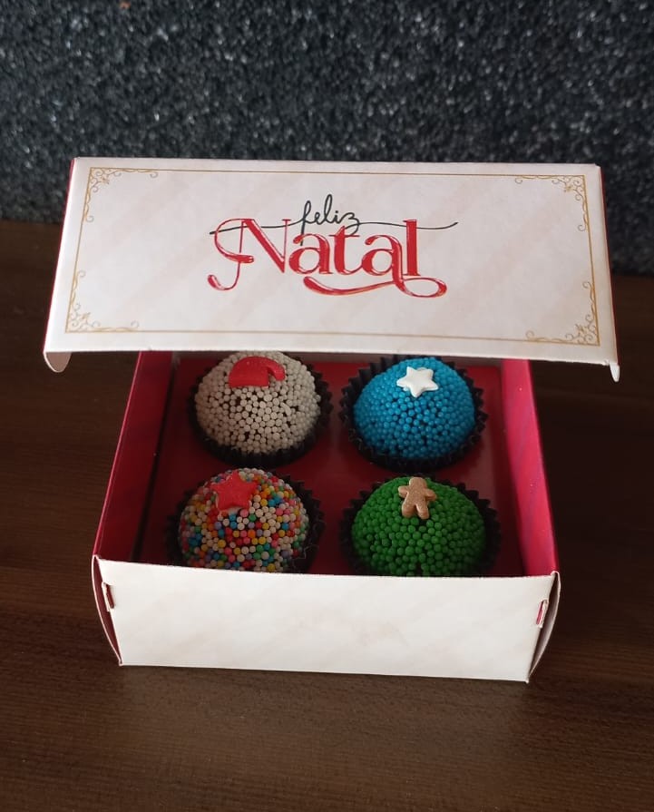 Caixa Brigadeiro Temático (04 Un)