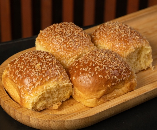 Mini Brioche com Gergelim 06 Unidades