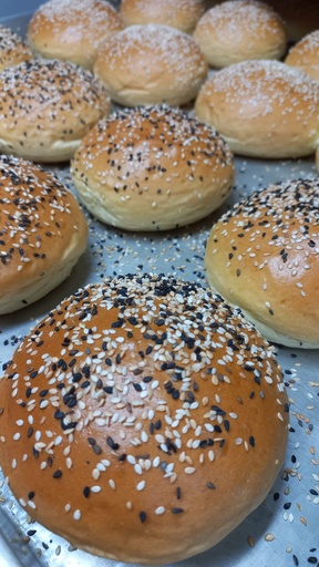 Pão de Hamburguer com Gergelim 4 Unidades