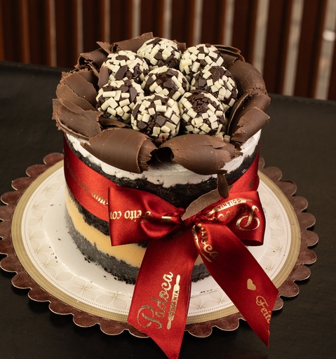 Torta Black White